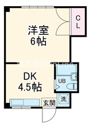 福寿マンション1号館の物件間取画像